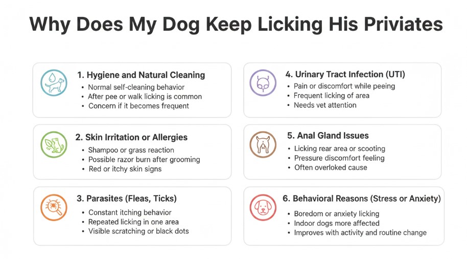 Why Does My Dog Keep Licking His Privates area