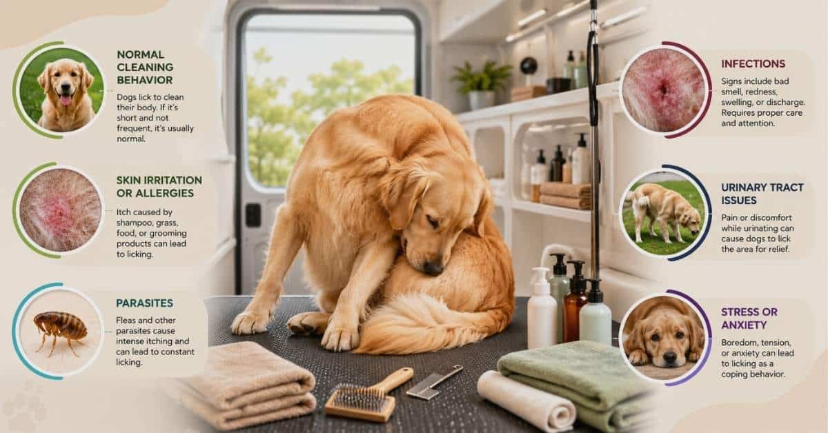 Common Reasons Dog Keeps Licking His Private Area