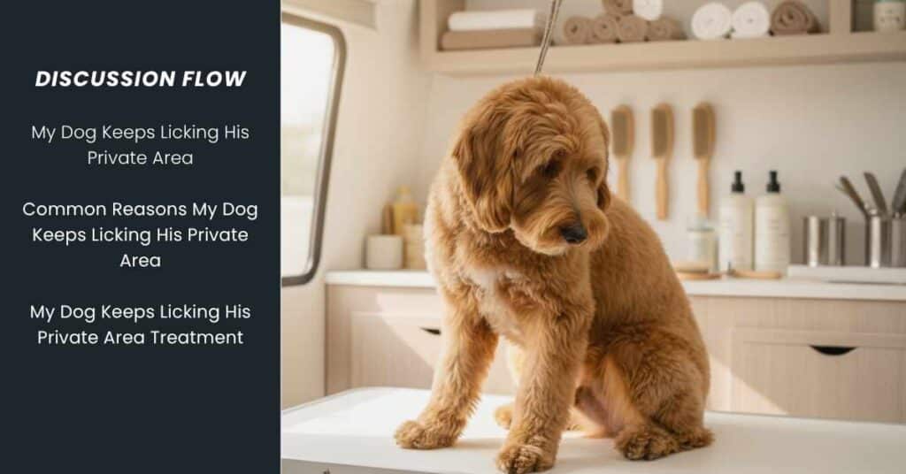 My Dog Keeps Licking His Private Area