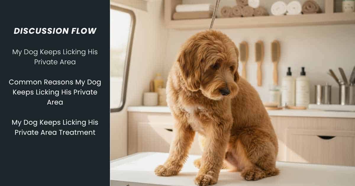 My Dog Keeps Licking His Private Area
